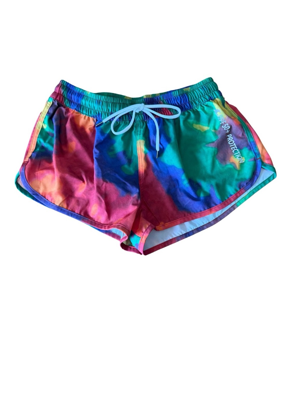 Ocean Blue Basix Of America UPF 50+ Protection Medium Tie Dye Shorts